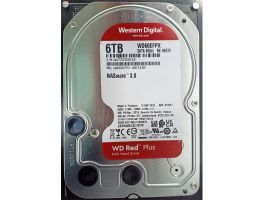 WESTERN DIGITAL 3.5" HDD SATA-III 6TB 5400rpm 256MB Cache, CAVIAR Red Plus (WD60EFPX)
