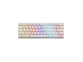 WHITE SHARK WAKIZASHI-2-W/R-US mechanikus billentyűzet angol, fehér, piros switch (GK-002211V2-W/R-US)