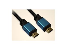 Wiretek HDMI Összekötő Kábel 2 m Male/Male v2.0 Fém csatlakozó 8HD2-AB-AMAM2.0)