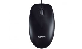LOGITECH M100 optikai egér (910-005003) fekete
