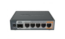 MIKROTIK hEX S Vezetékes 6-portos Router (RB760IGS)