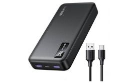 UGREEN PB312 powerbank, 20000mAh, PD 20W (fekete) (25683)