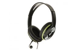 Genius HS-400A headset (31710169100) Fekete/Zöld
