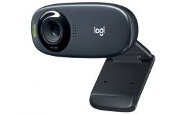 Logitech C310 HD Webkamera (960-001065) Fekete