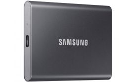 Samsung Hordozható SSD T7 USB 3.2 1TB (MU-PC1T0T/WW) Szürke
