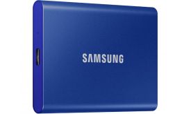 Samsung Hordozható SSD T7 USB 3.2 1TB (MU-PC1T0H/WW) Kék