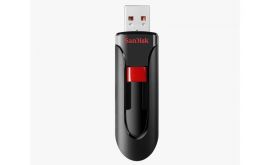 SanDisk Cruzer GLIDE USB2.0 pendrive, 64GB (SDCZ60-064G-B35) Fekete/Piros