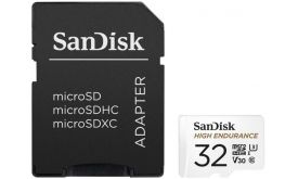 Sandisk High Endurance U3 32 GB MicroSDHC Memóriakártya + Adapter (SDSQQNR-032G-GN6IA)