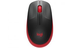Logitech M190 Vezeték Nélküli Optikai Egér (910-005908) Piros