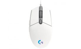 Logitech G102 gamer egér (910-005824) fehér