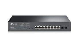 TP-Link TL-SG2210MP JetStream 10-Port 8x1000Mbps Menedzselhető Switch