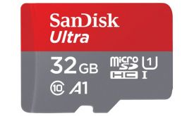 SanDisk MicroSDHC Ultra 32GB C10/A1/UHS-I Memóriakártya (186503)