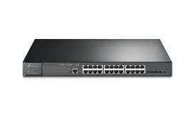 TP-LINK JetStream 24-Port Gigabit Menedzselhető Switch (TL-SG3428XMP)
