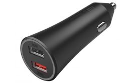XIAOMI Mi 37W Dual-Port Car Charger - autós gyorstöltő (GDS4147GL)