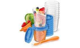 Philips Avent SCF721/20 Etető szett 10 x 180ml + 10 x 240ml VIA poharak etetőkanállal
