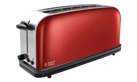 Russell Hobbs 21391-56 Colours Plus+ piros hosszúszeletes kenyérpirító