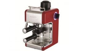 Hauser CE-929 presszó kávéfőző, piros