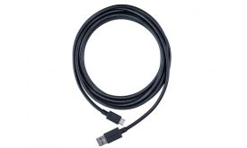 NACON USB-C - USB-A PS5 töltőkábel (PS5USBCCABLE5M) Fekete