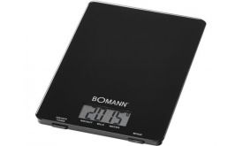 Bomann KW 1515 CB konyhai mérleg, fekete