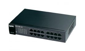 Zyxel GS1100-16-EU0103F 16 Portos Fémházas Rackes Switch