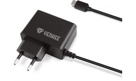 YENKEE YAC 2027BK USB Type-C toltő, 2A (30018434) fekete
