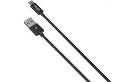 Yenkee YCU 302 BK Adat- és töltő USB-C Kábel 2m (45013682)