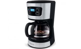 Sencor SCE 3700BK filteres kávéfőző, ezüst-fekete