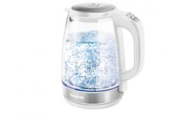 Sencor SWK 2190WH Üveg vízforraló hőmérsékletszabályozóval, 2L, fehér