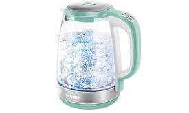 Sencor SWK 2191GR Üveg vízforraló hőmérsékletszabályozóval, 2L, zöld