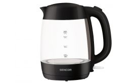 Sencor SWK 7301BK üveg vízforraló 1,7L, fekete