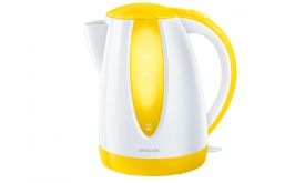 Sencor SWK 1816YL vízforraló 1,8L, sárga-fehér