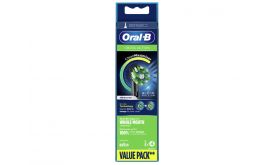 Oral-B EB50BK-4 Cross Action Rainbow pótfej 4 db (10PO010345) fekete
