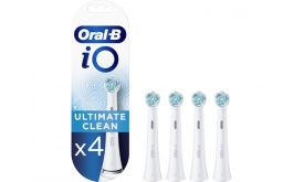 Oral-B iO fogkefefej Ultimate Clean 4db (10PO010456) fehér