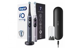 Oral-B iO Series 9 DuoPack elektromos fogkefe csomag (10PO010320) Black + Rose