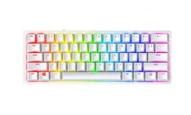 Razer Huntsman Mini Mercury Edition Clicky Optical Switch (purple) gamer billentyűzet, US-angol (RZ03-03390300-R3M1) fehér