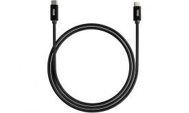 Yenkee YCU C101 BK USB-C - USB-C Adat-, és Töltő kábel (35055946)