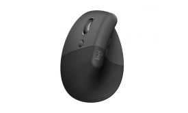 LOGITECH LIFT Vertical Ergonomic Bluetooth Optikai (Balkezes) egér, Grafitszürke (910-006474)