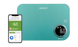 Sencor SKS 7070GG Okos konyhai mérleg Bluetooth (41008920) Türkiz