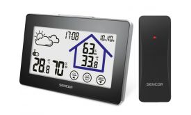 Sencor SWS 2999 időjárás állomás (35053956) Fekete