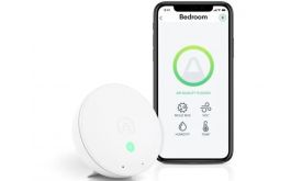 AirThings Wave mini AT0002 Levegőminőség, páratartalom, hőmérséklet és levegőben lévő vegyi anyagok érzékelője