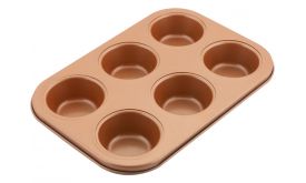 Lamart LT3091 Copper 6 részes muffin sütőforma (42003842)