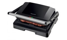 Sencor SBG 2070SS pannini kontakt grill (41014442) fekete