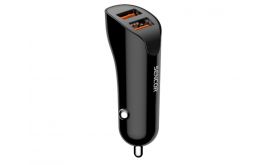 Sencor SCH 335 autós töltő 2xUSB/2,4A (30016991) fekete