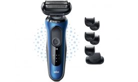 Braun 61-B1500S Wet&Dry Borotva Kék-fekete (10AS470136)