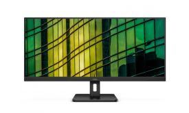 AOC 34" Wide QHD VA monitor (U34E2M/BK) fekete