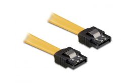 Delock SATA 3 Gb/s kábel 20 cm sárga (82476)