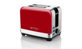 Eta Storio retro kenyérpirító (9166-90030) ezüst-piros