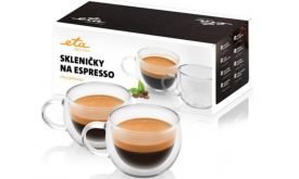 Eta 518091000 Eszpresszó pohár 2 db 80 ml