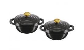 Tefal Air Mini 2-részes edényszett (E255S255) fekete