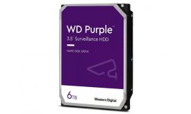 WESTERN DIGITAL 3.5" SATA-III 6TB 5400rpm 256MB Cache HDD (WD64PURZ) CAVIAR Purple